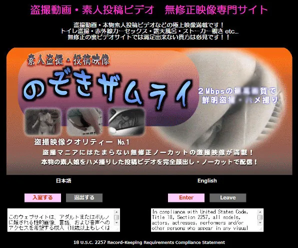 『のぞきザムライ』の画像