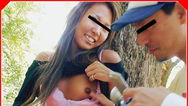 湖畔で青姦ピクニック! 素人れいか