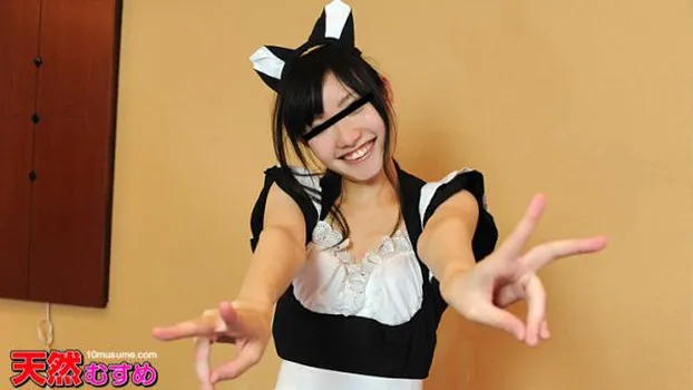 メイド服が似合う年下の娘 田部りこ