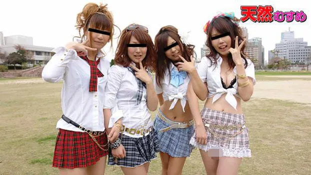 天然むすめマジ酔っ払い忘年会 前編 真菜&カンナ&真美&さおり