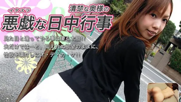 清楚な奥様の悪戯な日中行事