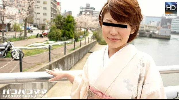 あの若奥様と着物で青姦