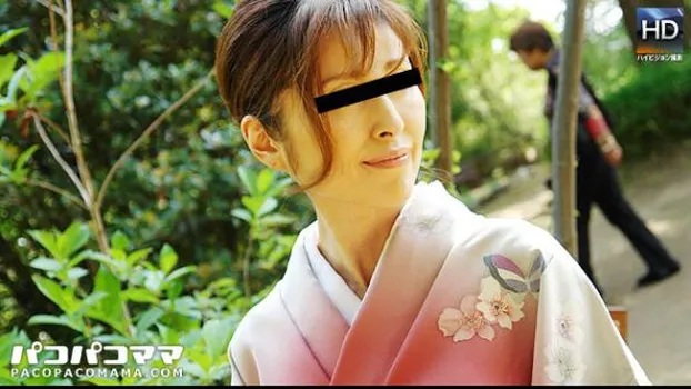 着物の似合う新妻は巨乳美人