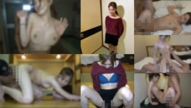 【素人・人妻】スポブラが良く似合うスタイル抜群の人妻は返済金額が足りずにハメ撮り。不貞腐れて態度が悪かったので中出し制裁。