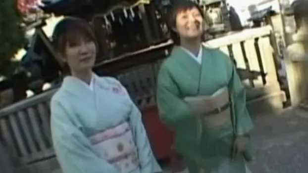 アラフォー美魔女2人組と乱交!着物を脱がして人妻おまんこでヤリまくりイキ果てる