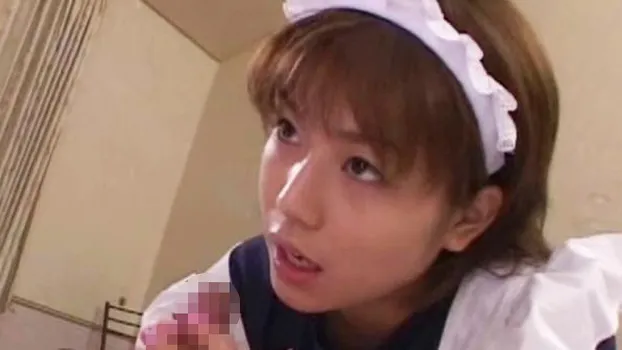 ベビーフェイスの巨乳メイドさんのご奉仕でちんぽを包み込みぬるぬるおまんこにいっぱいハメまくって?