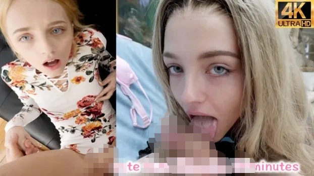 【cute teen 2作品56分】①可愛いteenがフェラしてくれてsexもさせてくれる②金髪teenの膣穴ぽっかり中出しsex1233、1238