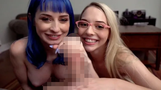 仲良し美女男性をからかう【4K高画質】