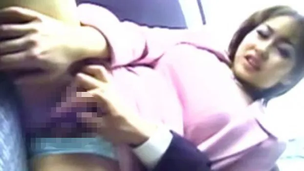 人物不明｜街中を走る車内でバイブ責めされ卑猥な恰好を晒してフェラチオ!3Pセックスでエロすぎアクメ