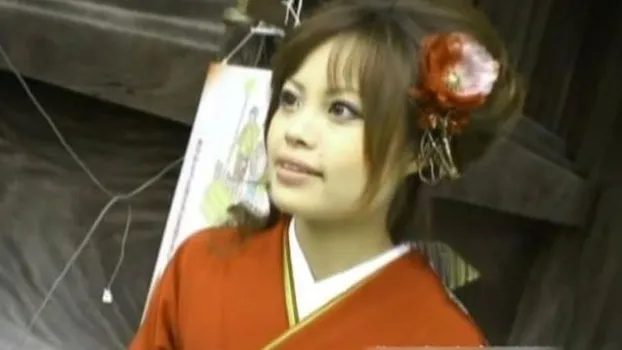 人物不明｜博多っ娘と着物でデートを楽しんで野外でこっそり青姦エッチ･･･疼くおまんこにいっぱいハメて